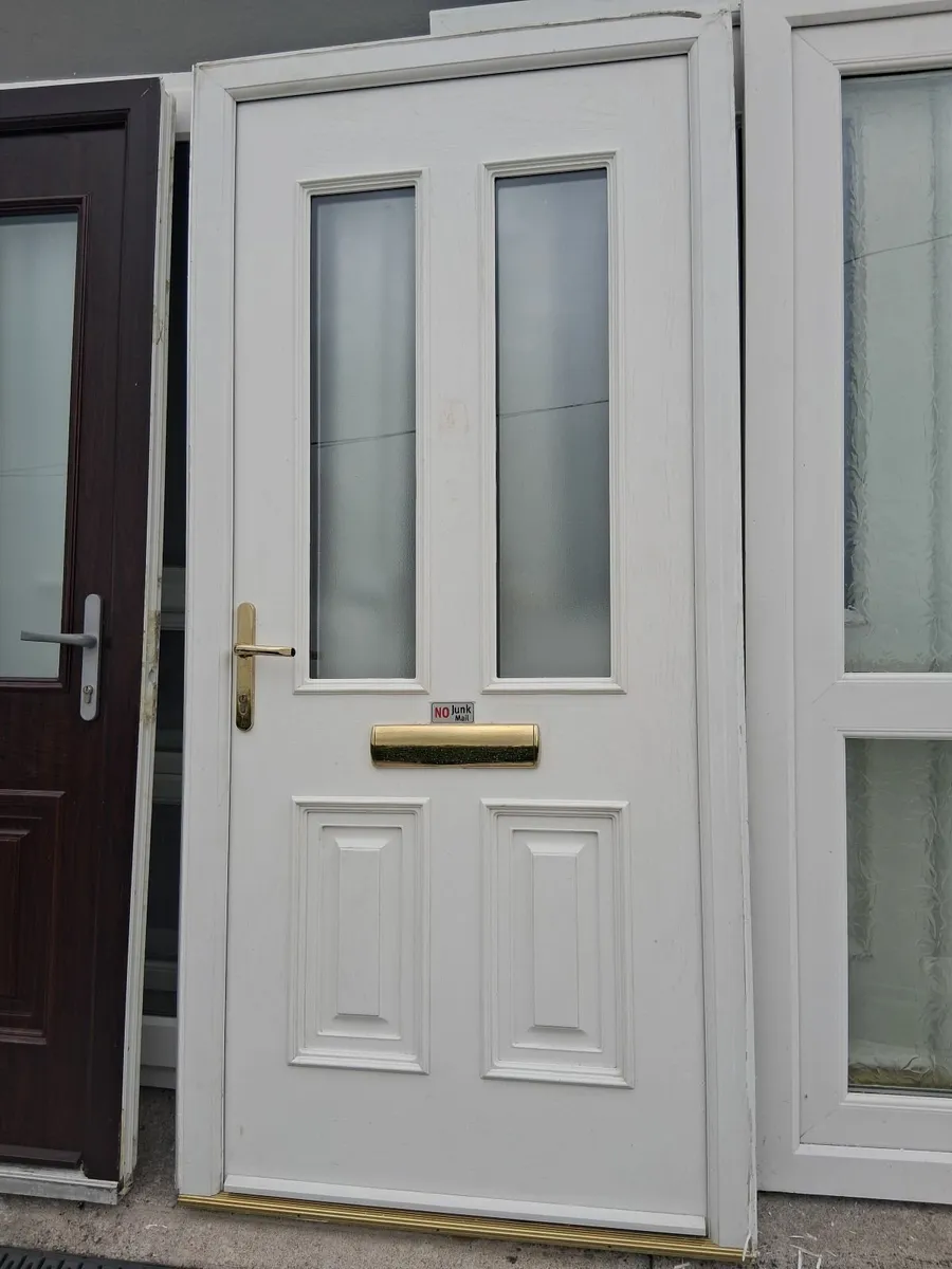Composite front door
