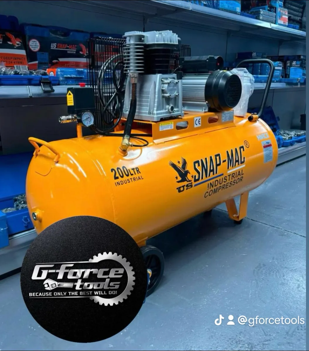 2025 INDUSTRIAL AIR COMPRESSORS 4hp BELT DRIVEN - Image 3
