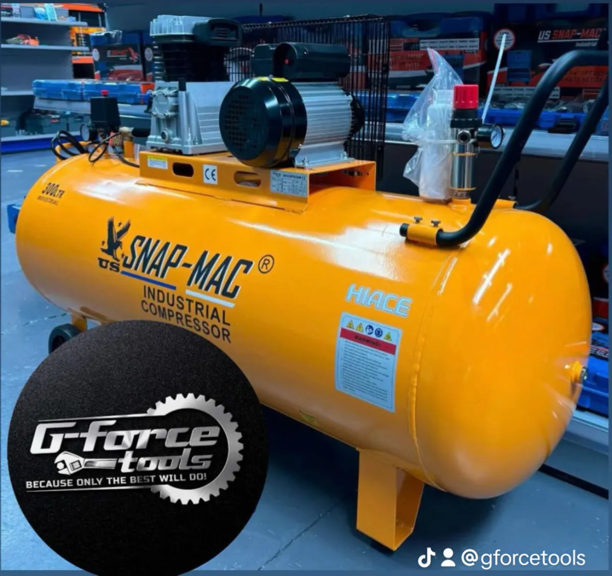 2025 INDUSTRIAL AIR COMPRESSORS 4hp BELT DRIVEN - Image 4