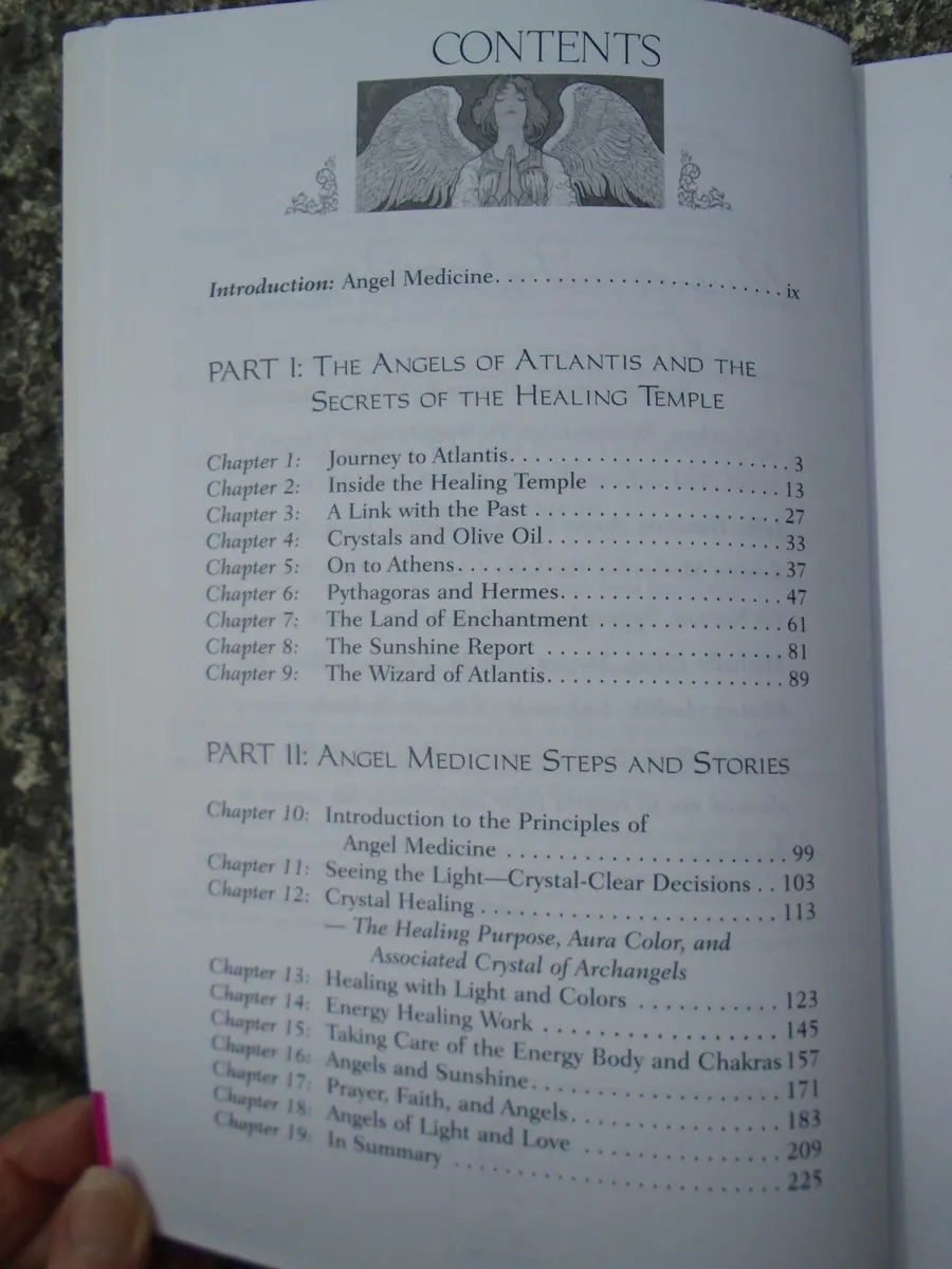 Angel Medicine, Doreen Virtue,paperback book, - Image 3
