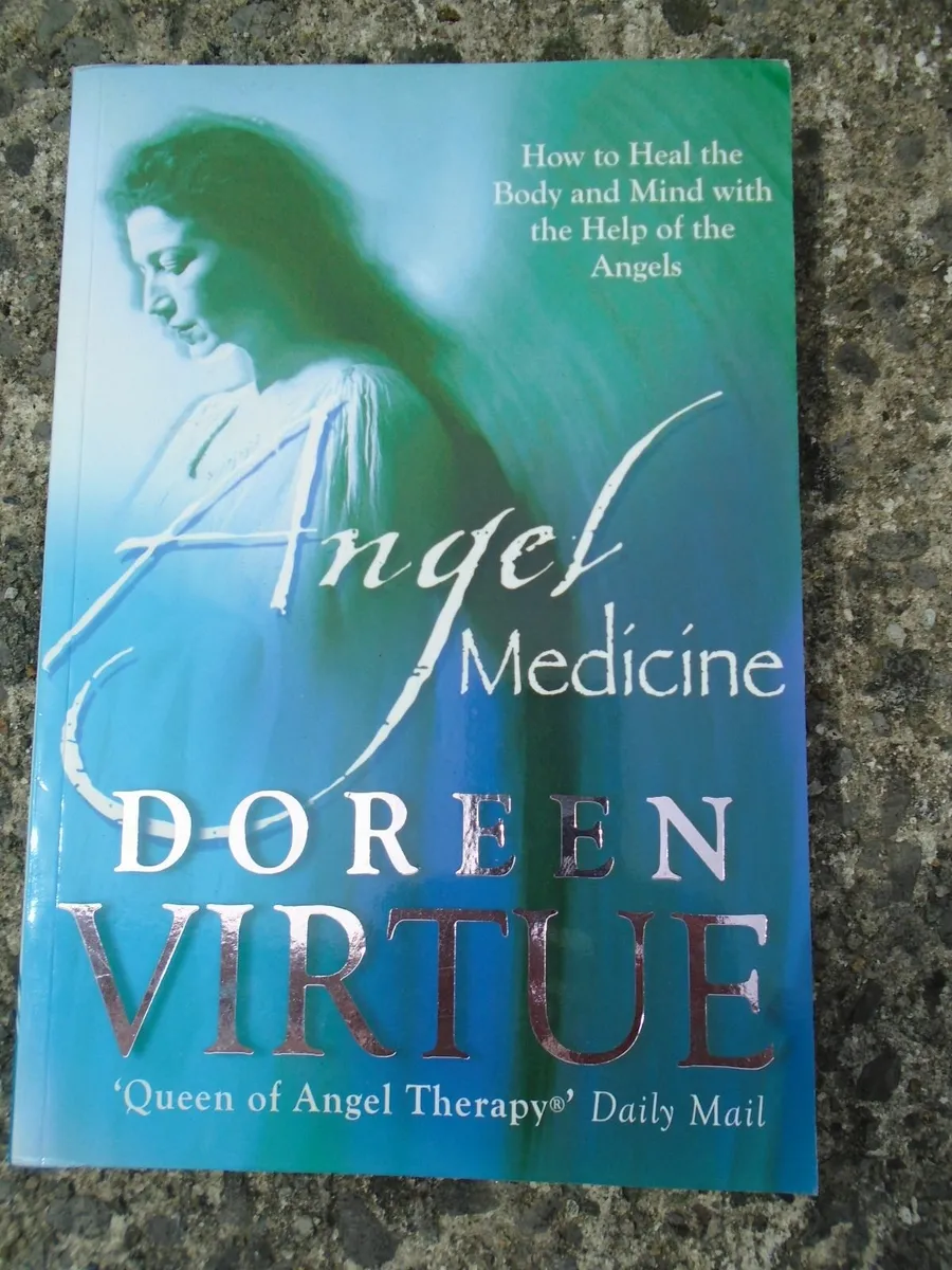 Angel Medicine, Doreen Virtue,paperback book, - Image 1