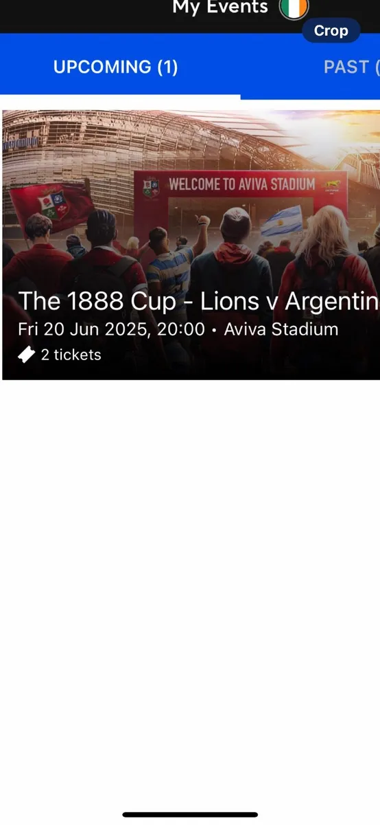 2 x tickets - Lions V Argentina