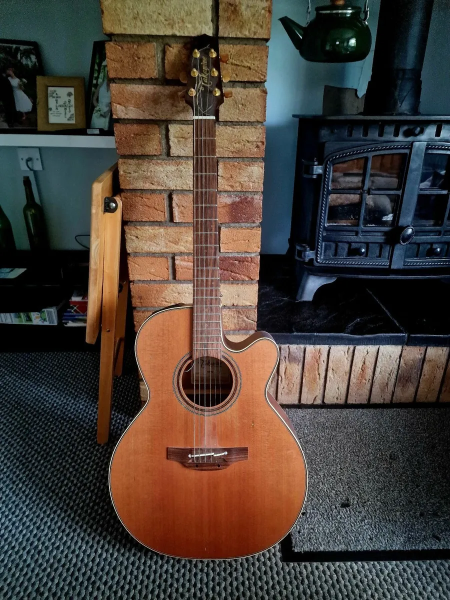 Takimine P3NC Pro series semi accoustic guitar - Image 1