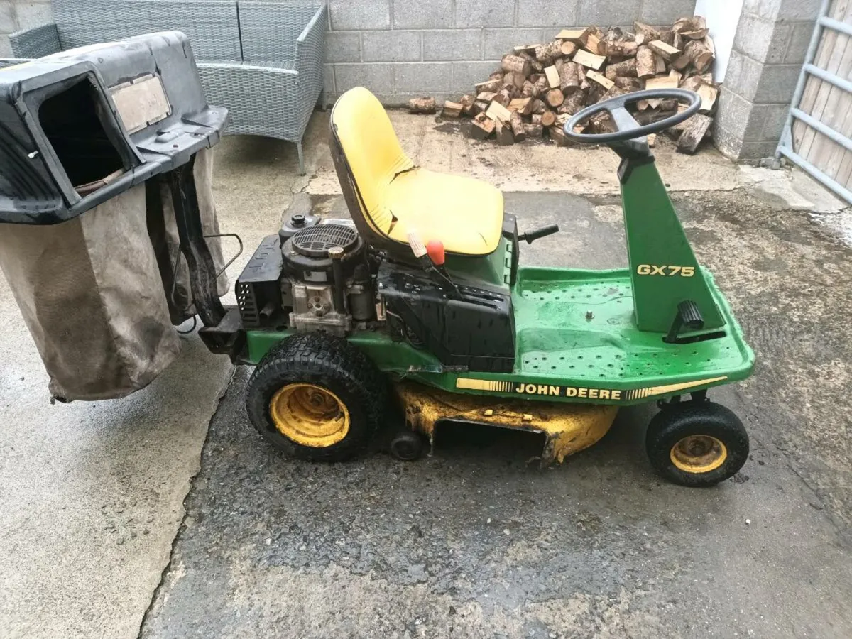 John Deer much Ride mower - Image 4