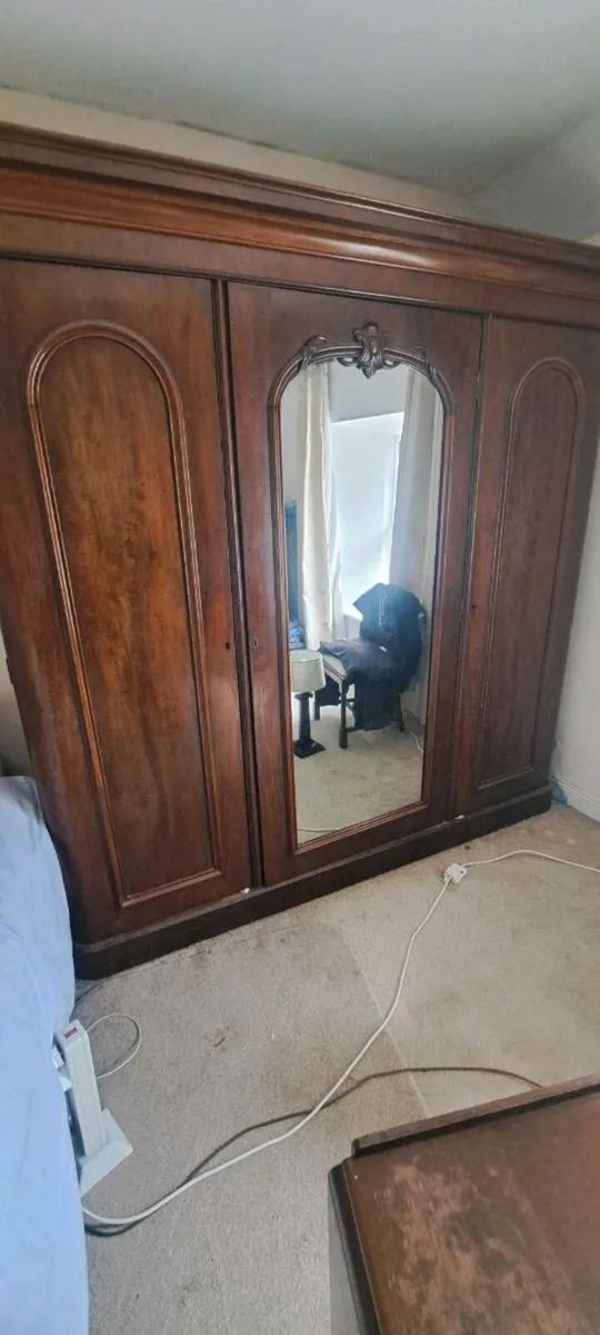 Antique Mahogany wardrobes - Image 1