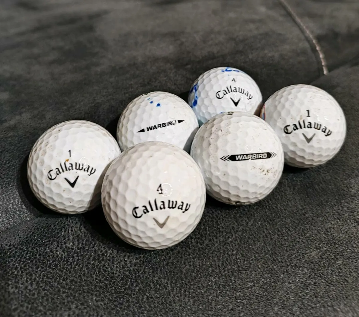 Callaway Warbird - Set of 6 golf balls
