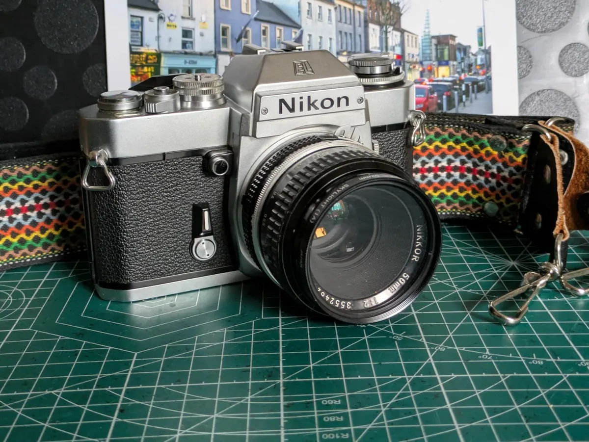 Nikon EL 2 film SLR camera +Nikkor 50mm f2 AI - Image 2