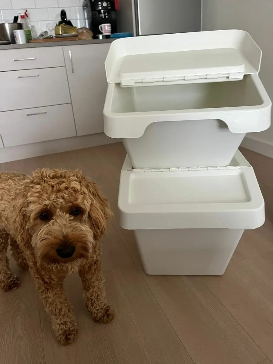 IKEA Waste bins with lid, 60 l+37l free delivery - Image 1