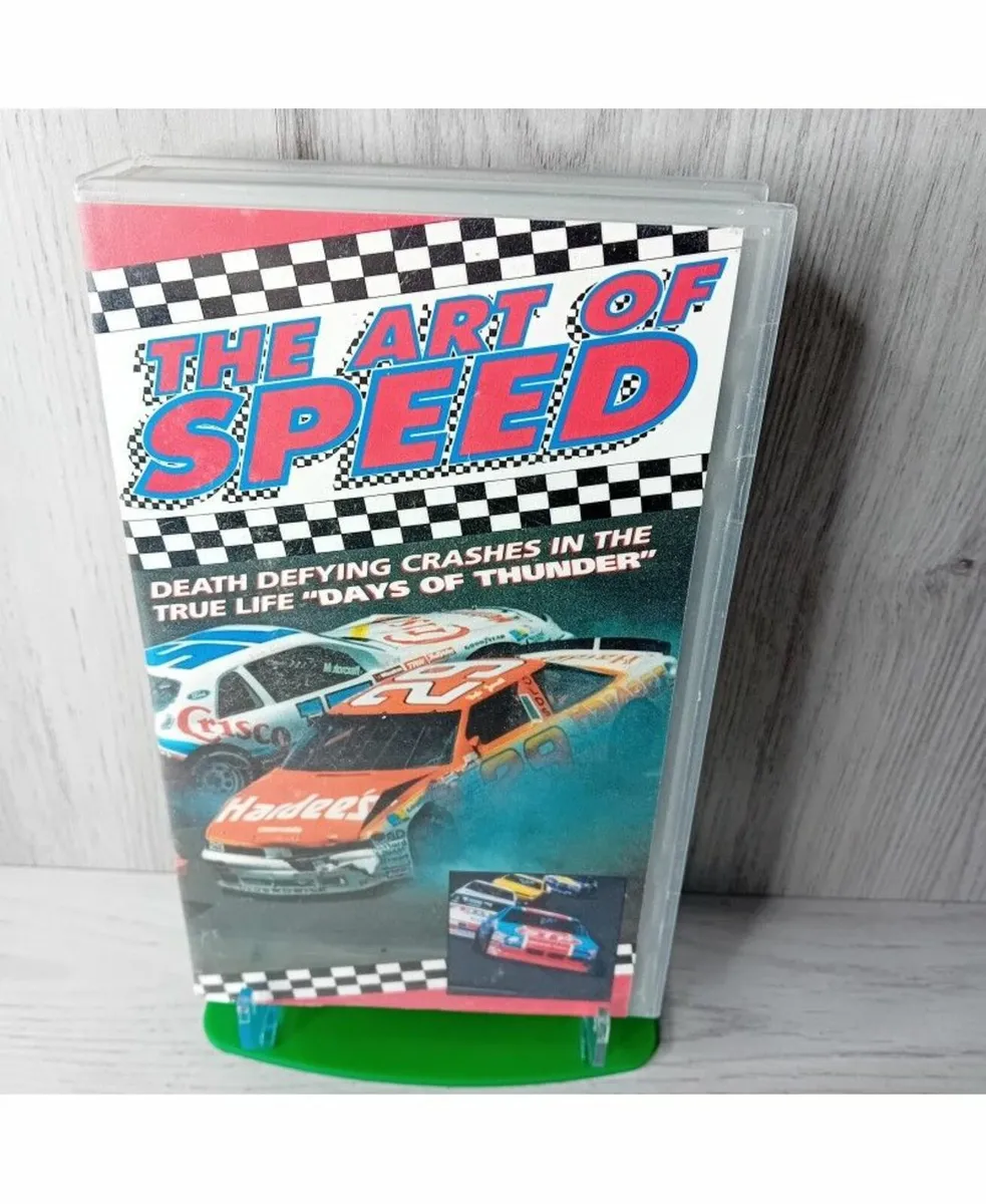 THE ART OF SPEED DAYS OF THUNDER VHS TAPE