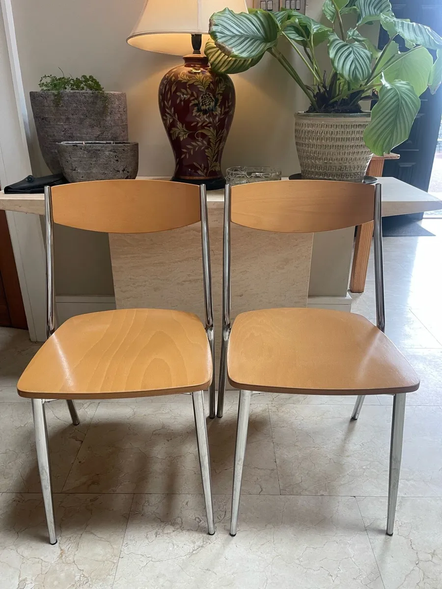 2 x Matching Kitchen Dining Chairs - Can Deliver - Image 1