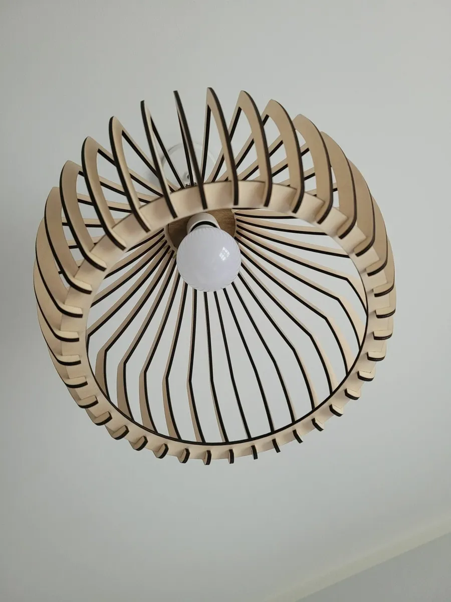 The wooden lampshade - Image 3