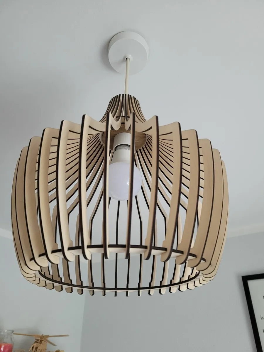 The wooden lampshade - Image 4