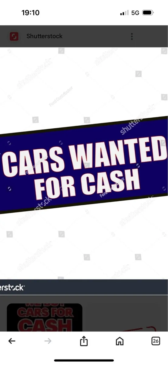 Cars/vans/jeeps wanted
