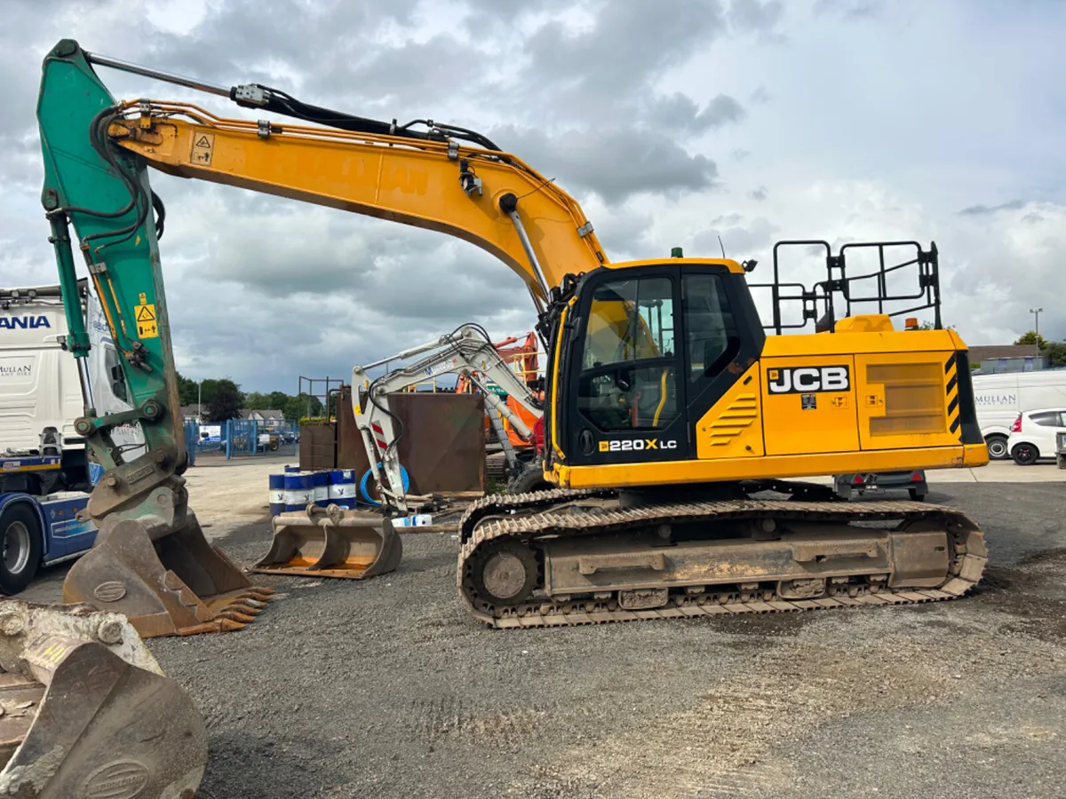 2019 JCB 220X LC @MULLAN PLANT - Image 3