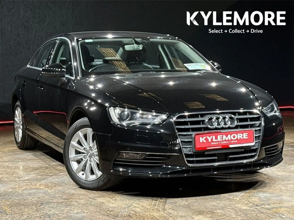 Audi A3 Full Black Leather Upholstery - Rear Came - Image 1