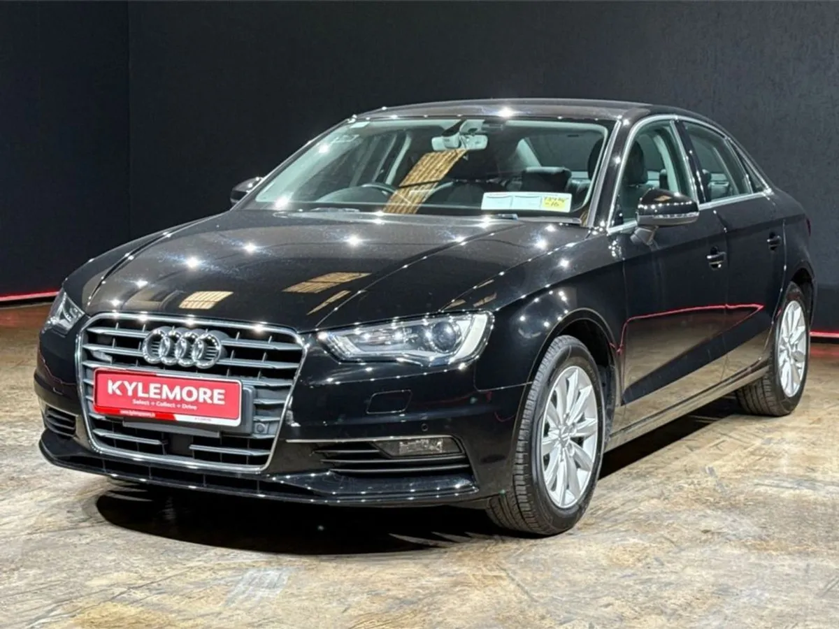 Audi A3 Full Black Leather Upholstery - Rear Came - Image 2