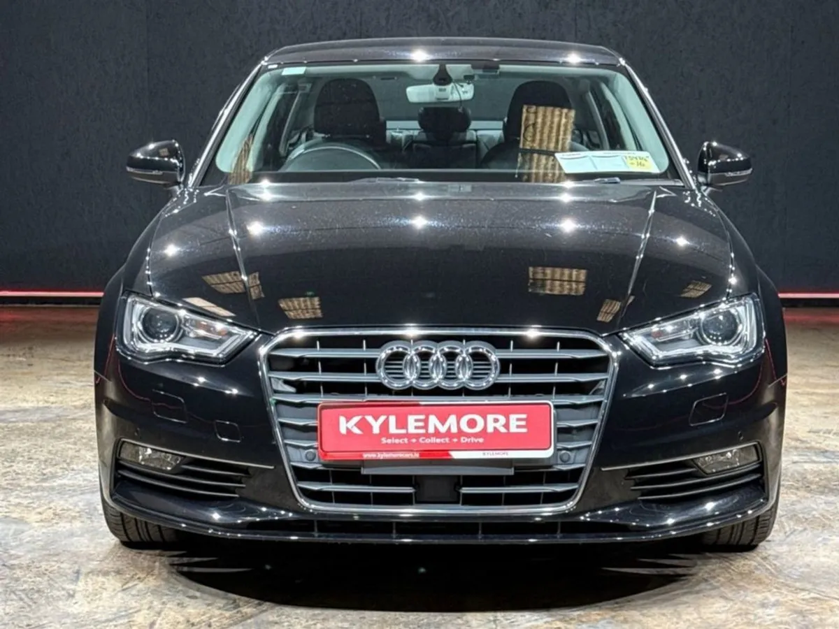 Audi A3 Full Black Leather Upholstery - Rear Came - Image 3