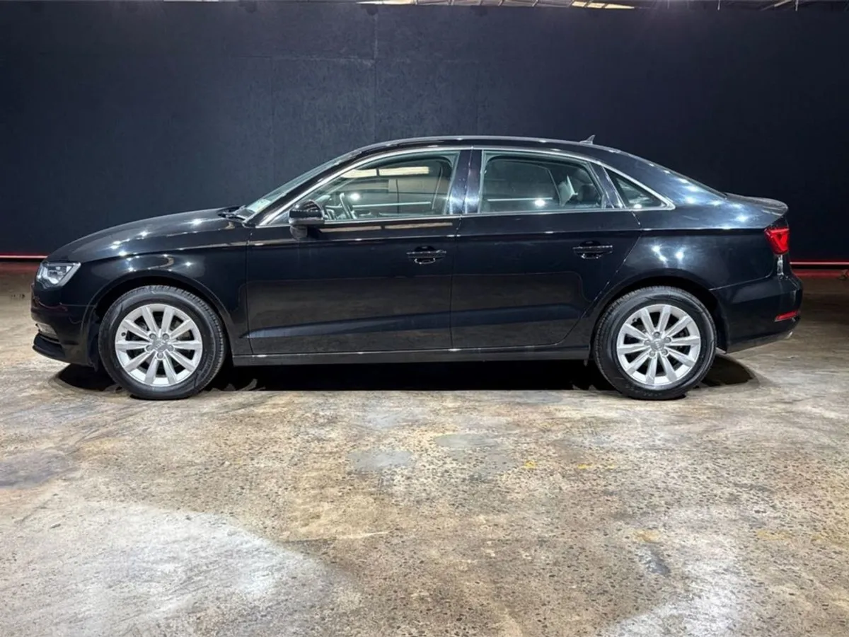 Audi A3 Full Black Leather Upholstery - Rear Came - Image 4