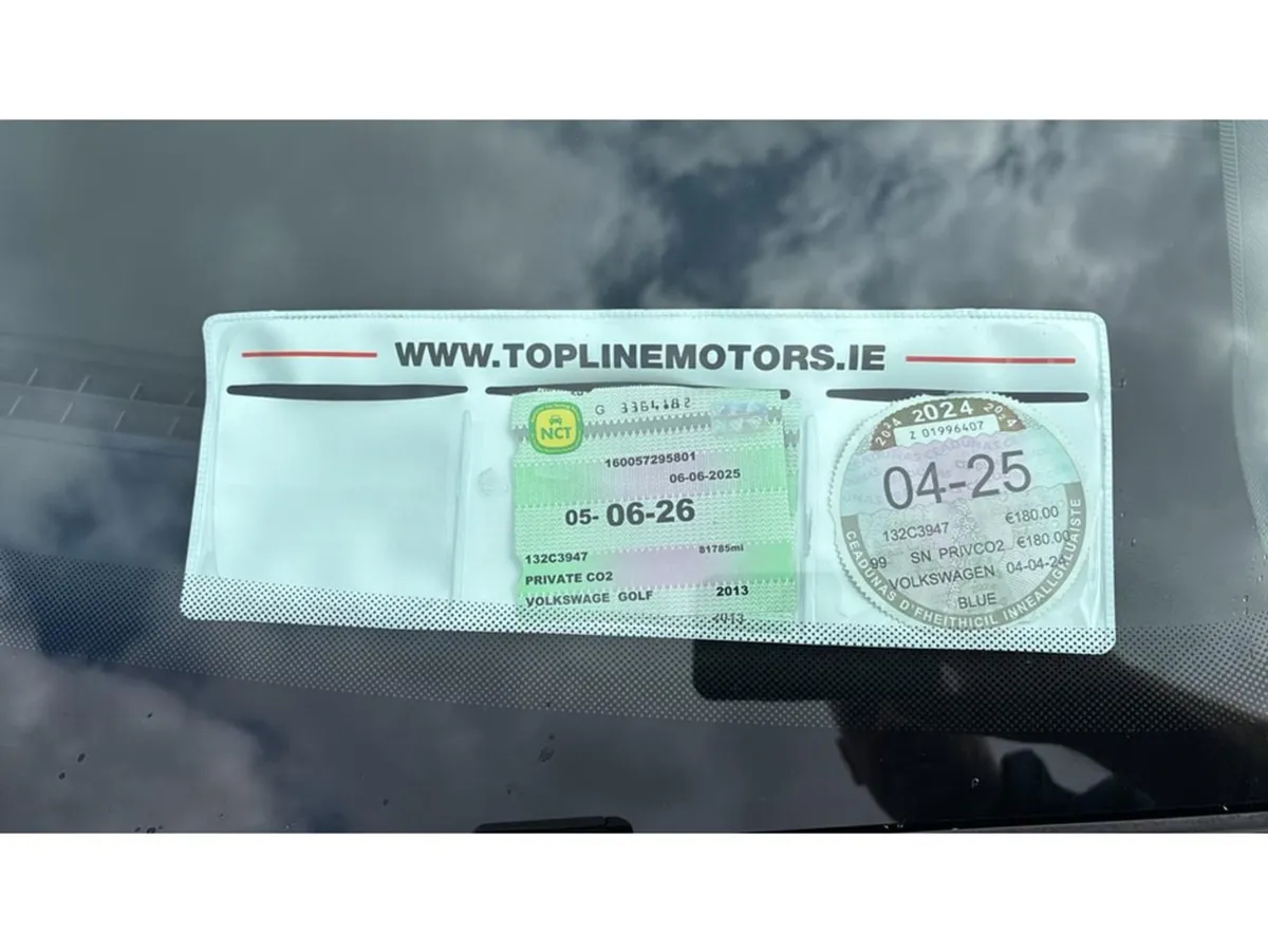 Volkswagen Golf  1.6tdi//low Mileage//ncted/servi - Image 2