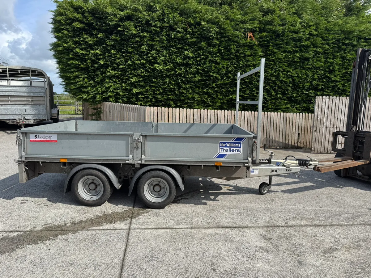 Ifor Williams dropside trailer - Image 1
