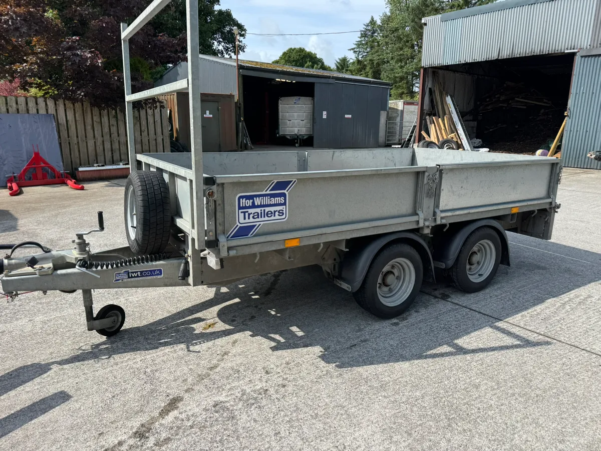 Ifor Williams dropside trailer - Image 4
