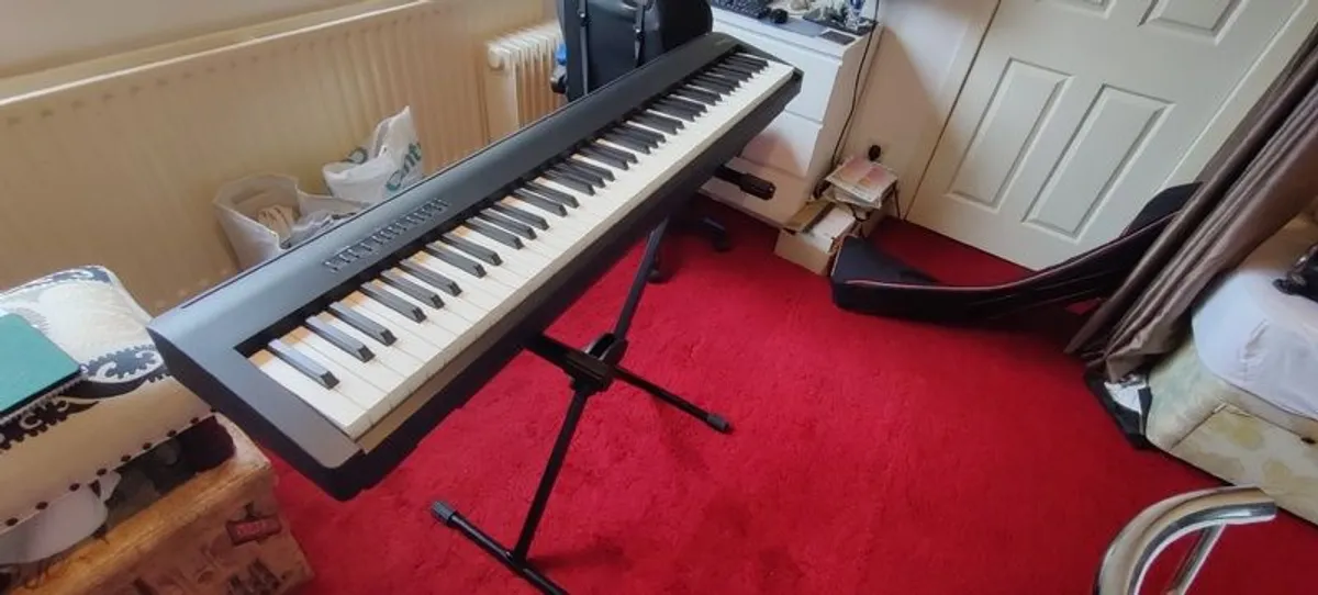 Roland FP30X and Stand Travel Case Damper Pedal Excellent Condition Price Negotiable - Image 1