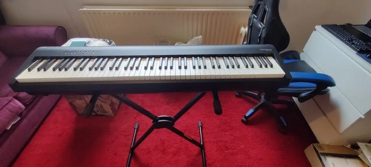 Roland FP30X and Stand Travel Case Damper Pedal Excellent Condition Price Negotiable - Image 2