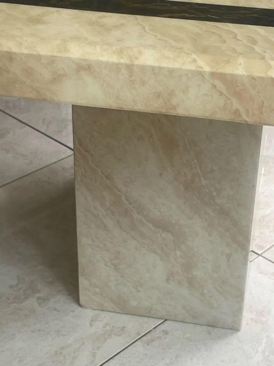 marble dining table only - Image 3