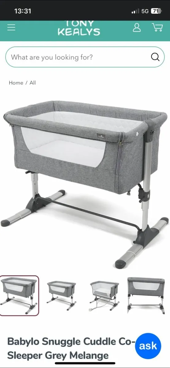 Babylo snuggle co sleeper - Image 1