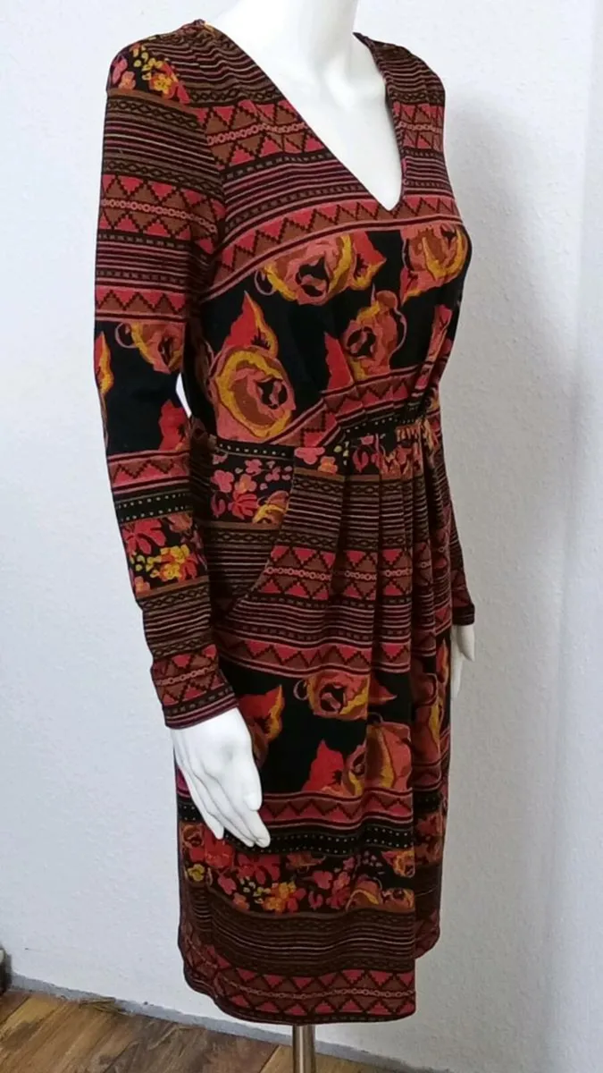 Multicolour jersey dress - Image 2