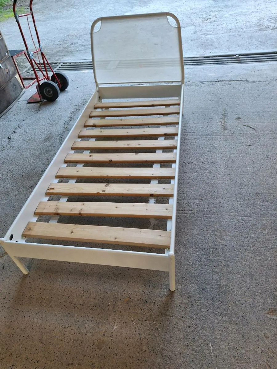 IKEA single metal bed frame (DELIVERY) - Image 1