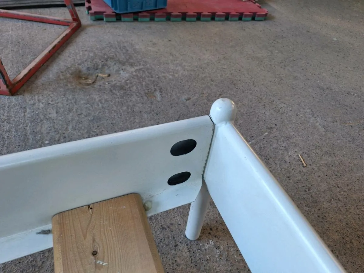IKEA single metal bed frame (DELIVERY) - Image 2