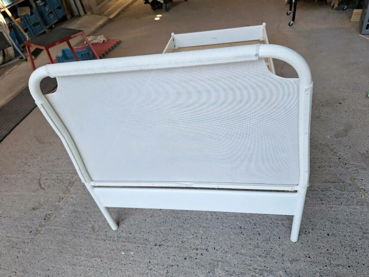 IKEA single metal bed frame (DELIVERY) - Image 4