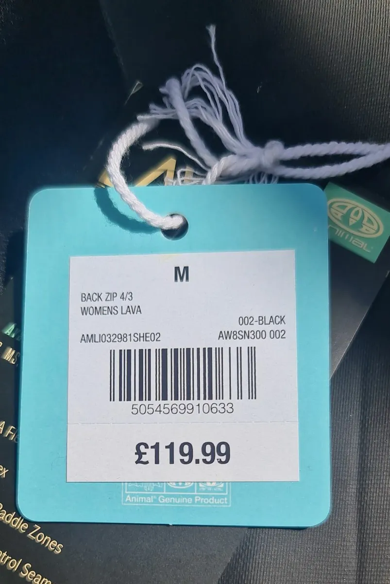 Women's Lava Chest Zip Wetsuit – Size M – New - Image 4