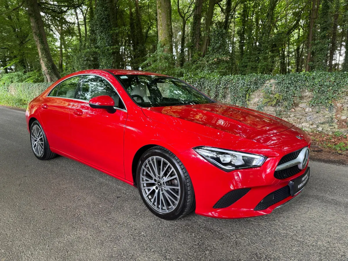 192 MERCEDES CLA 180 COUPE JUPITER RED low kms - Image 1