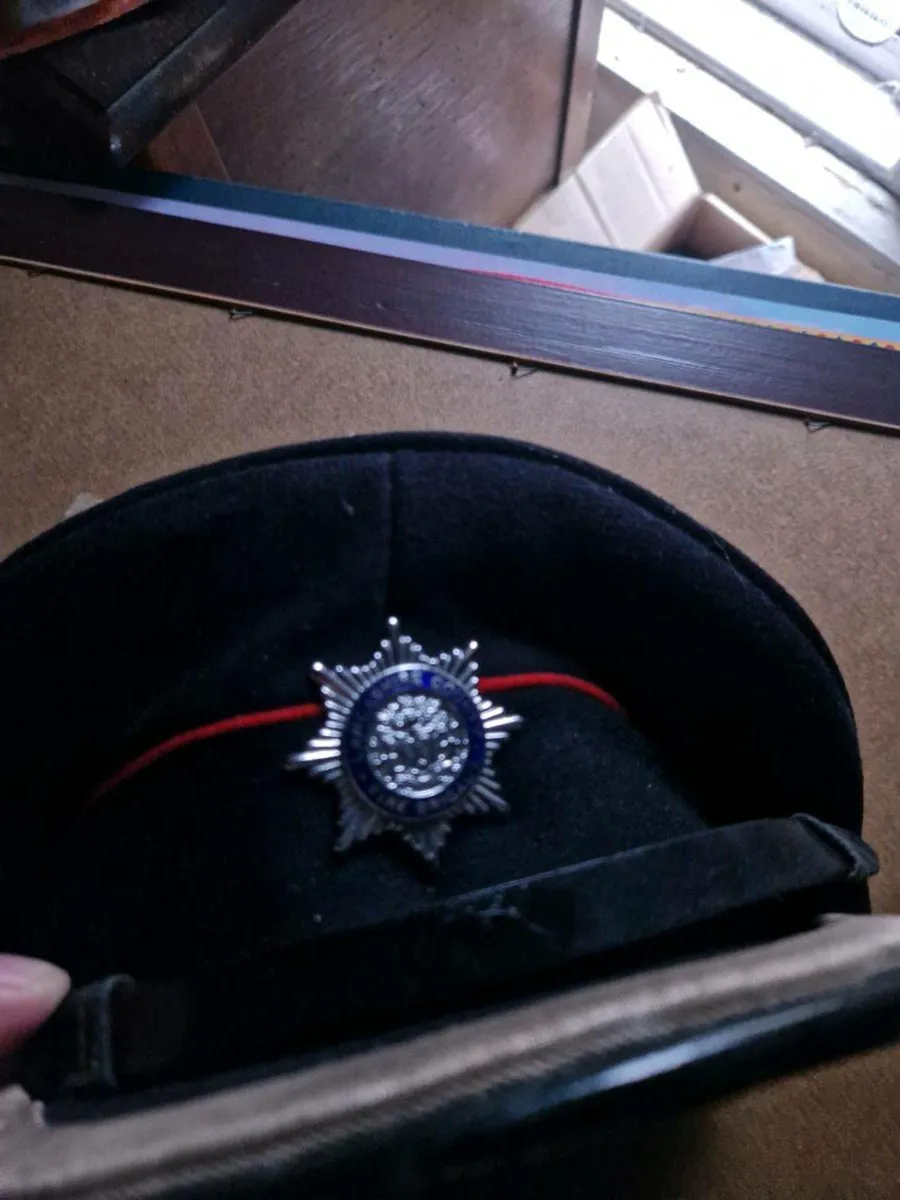 Vintage Lancashire Fire Mans Hat - Image 3