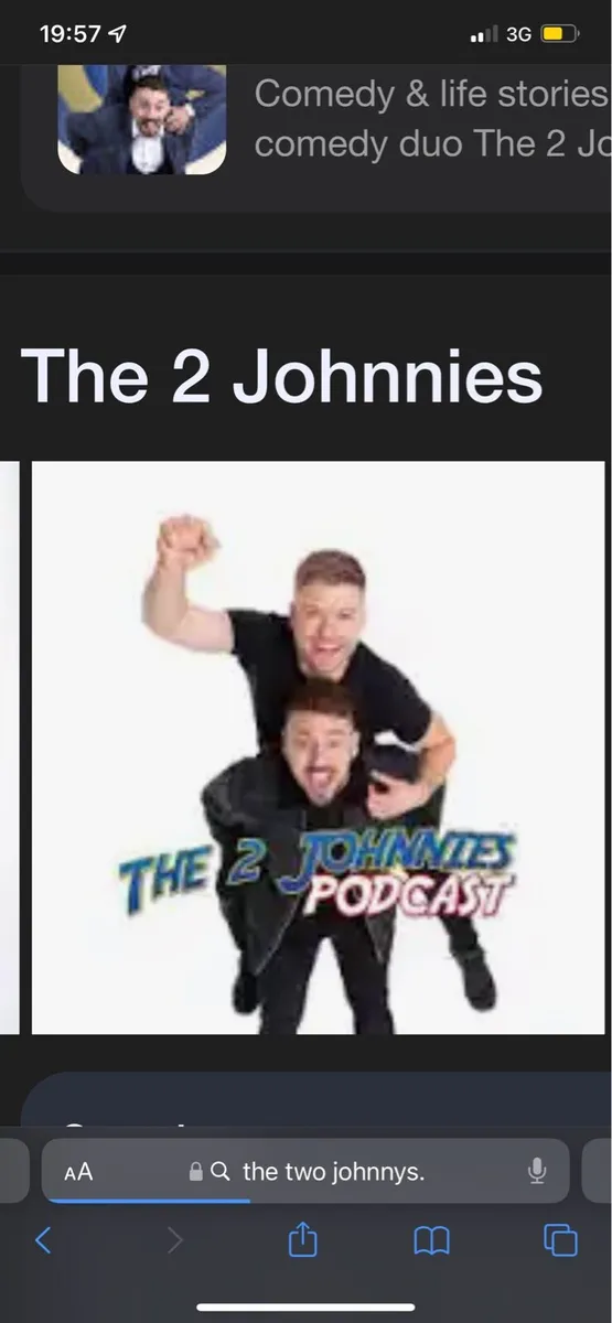The two Johnnys