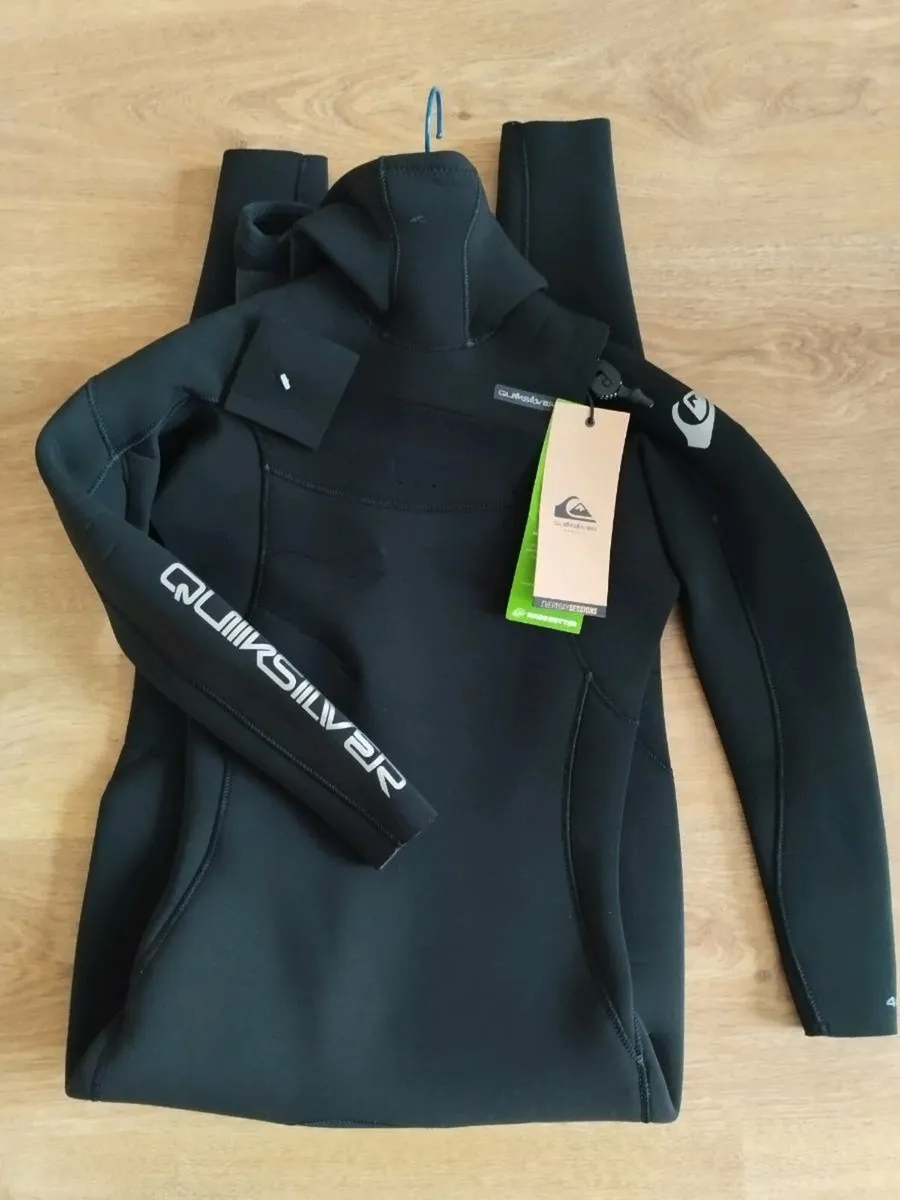 Quicksilver Kids Hooded Wetsuit 4/3 thermal - Image 1