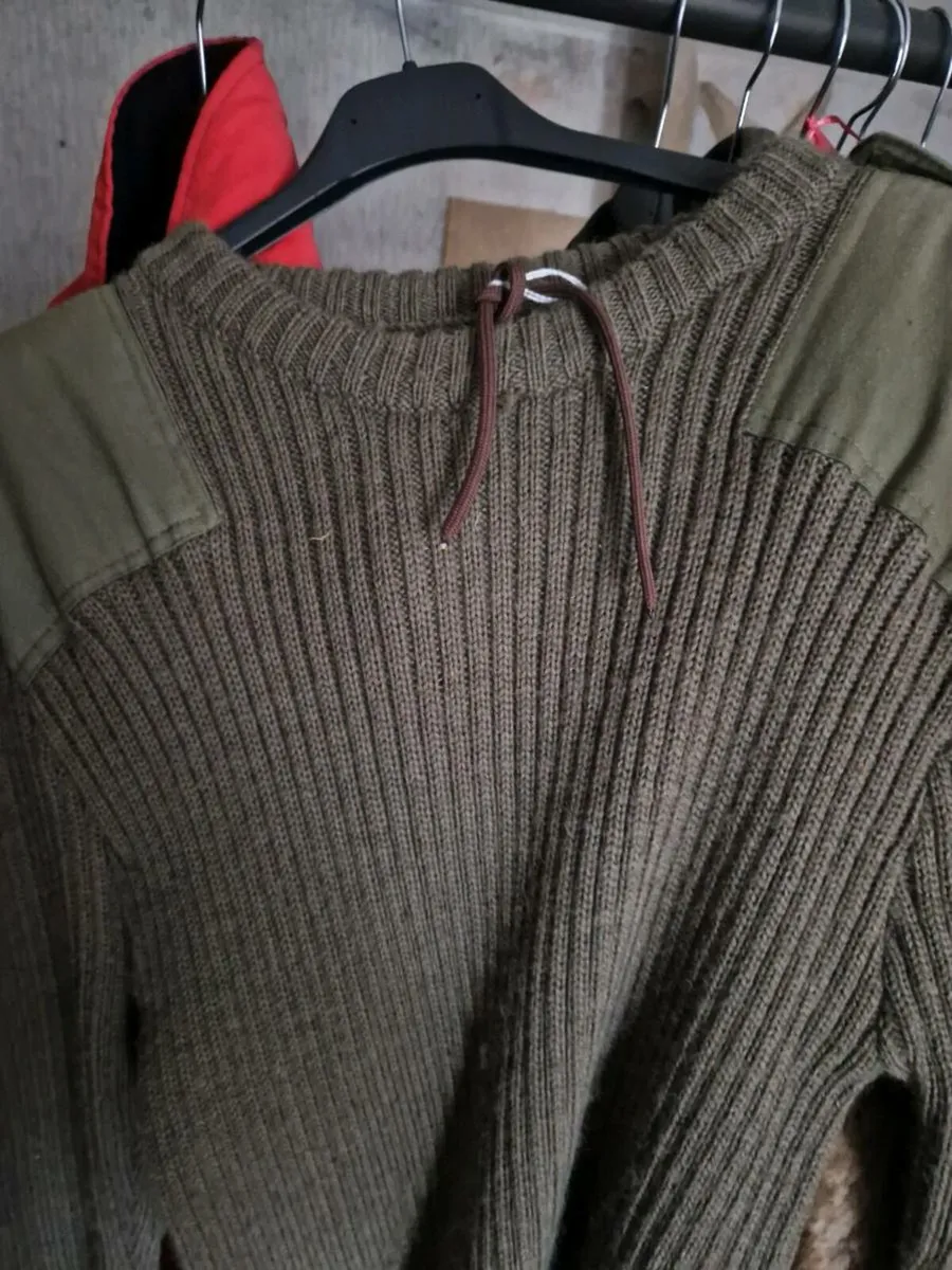 Irish Army Defence Forces Jumper - Image 2