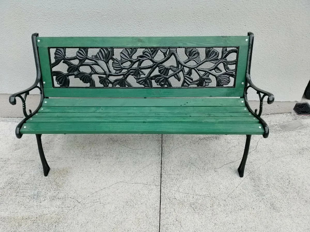 Cast iron bench - Image 1