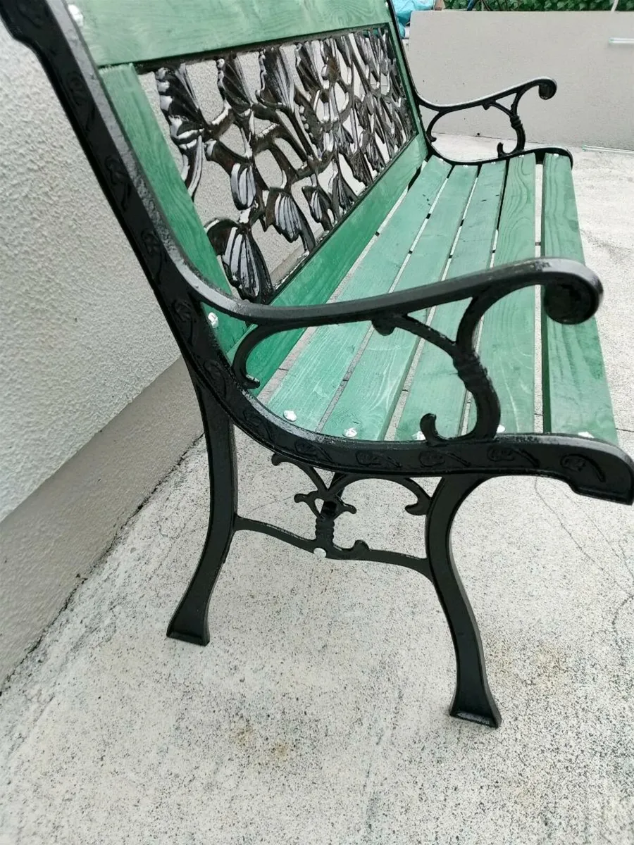 Cast iron bench - Image 3