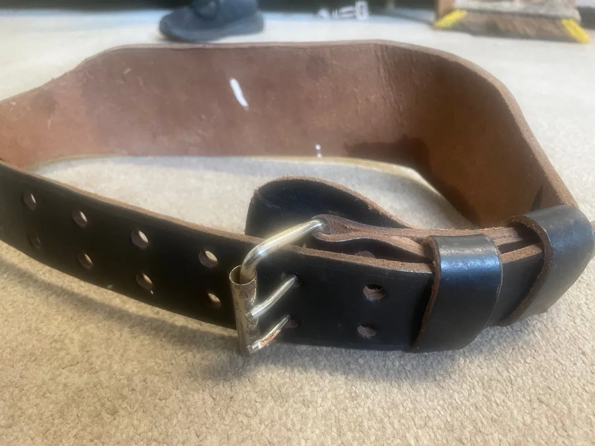 Weirder leather weight lifting belt - Image 2
