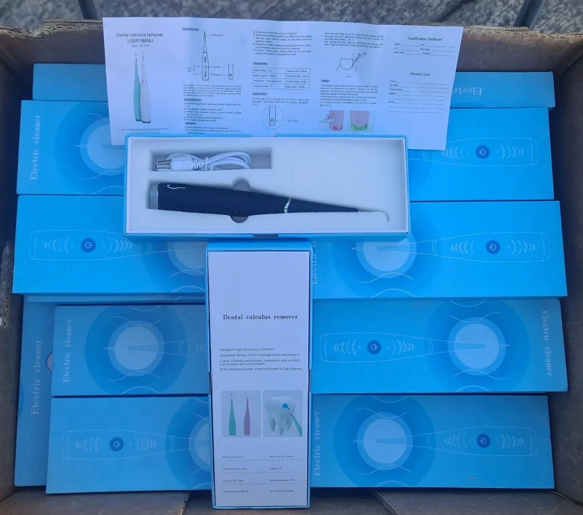 Portable Electric Sonic Tooth Scaler Tooth Cleaner - Image 1