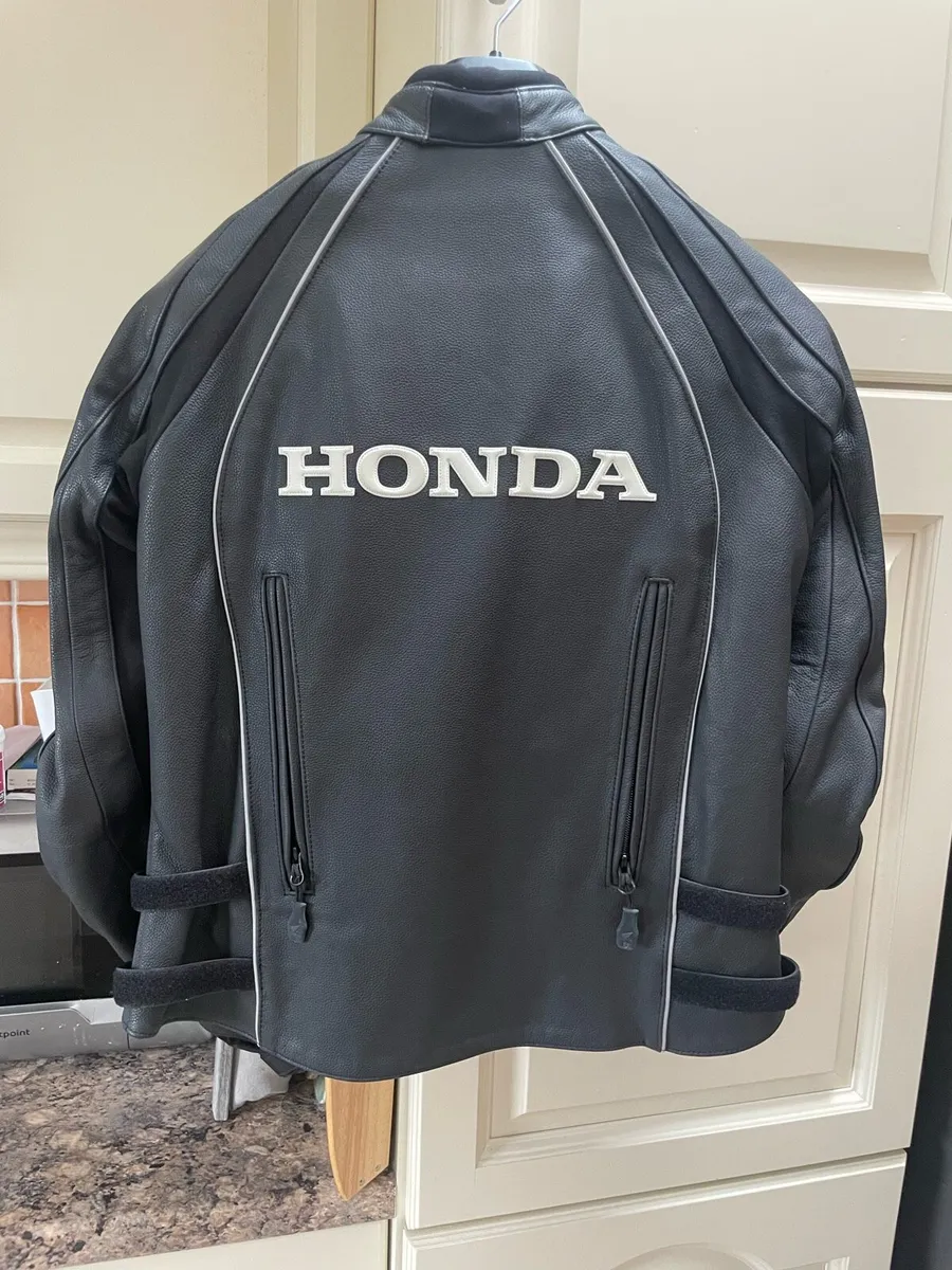 Ladies Honda Leather Jacket - Image 2