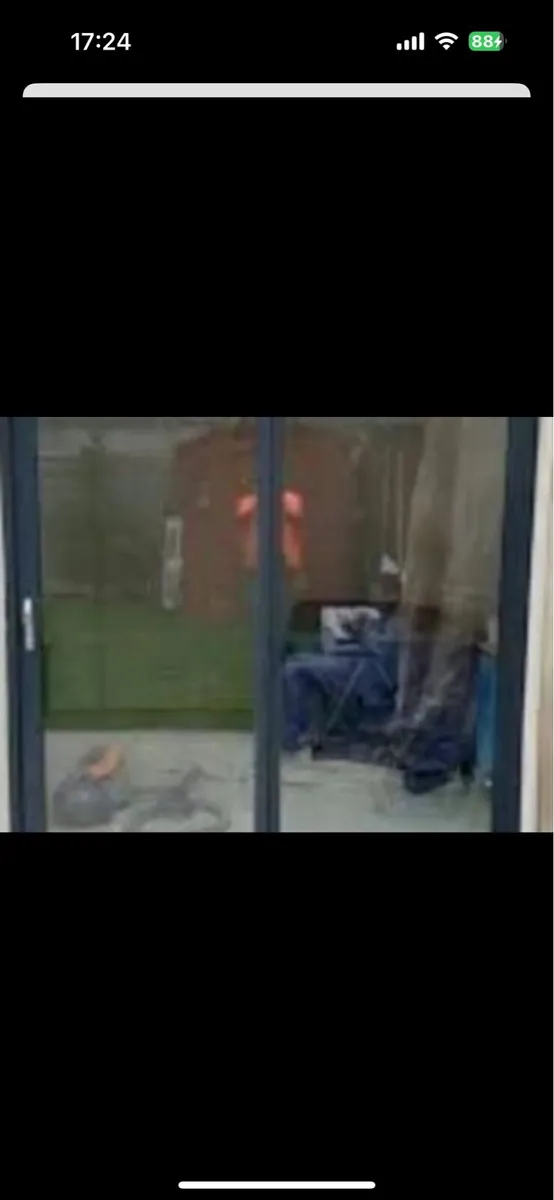 Grey Sliding Door