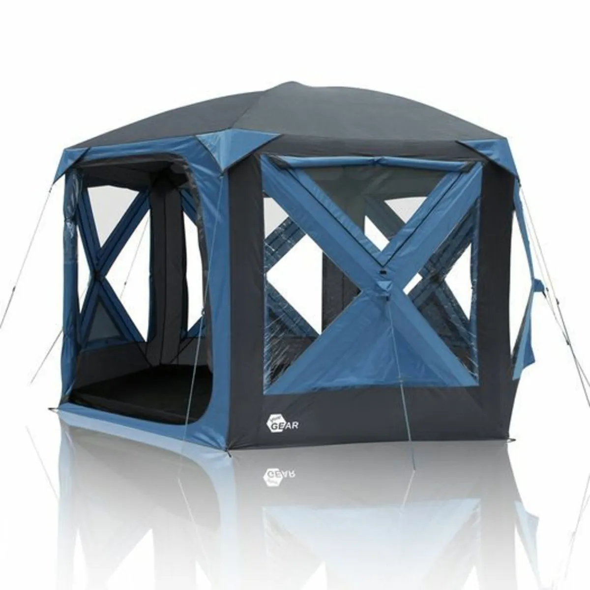 Pop Up Gazebo Tent for 4-6 Persons Family Tent Flo - Image 3