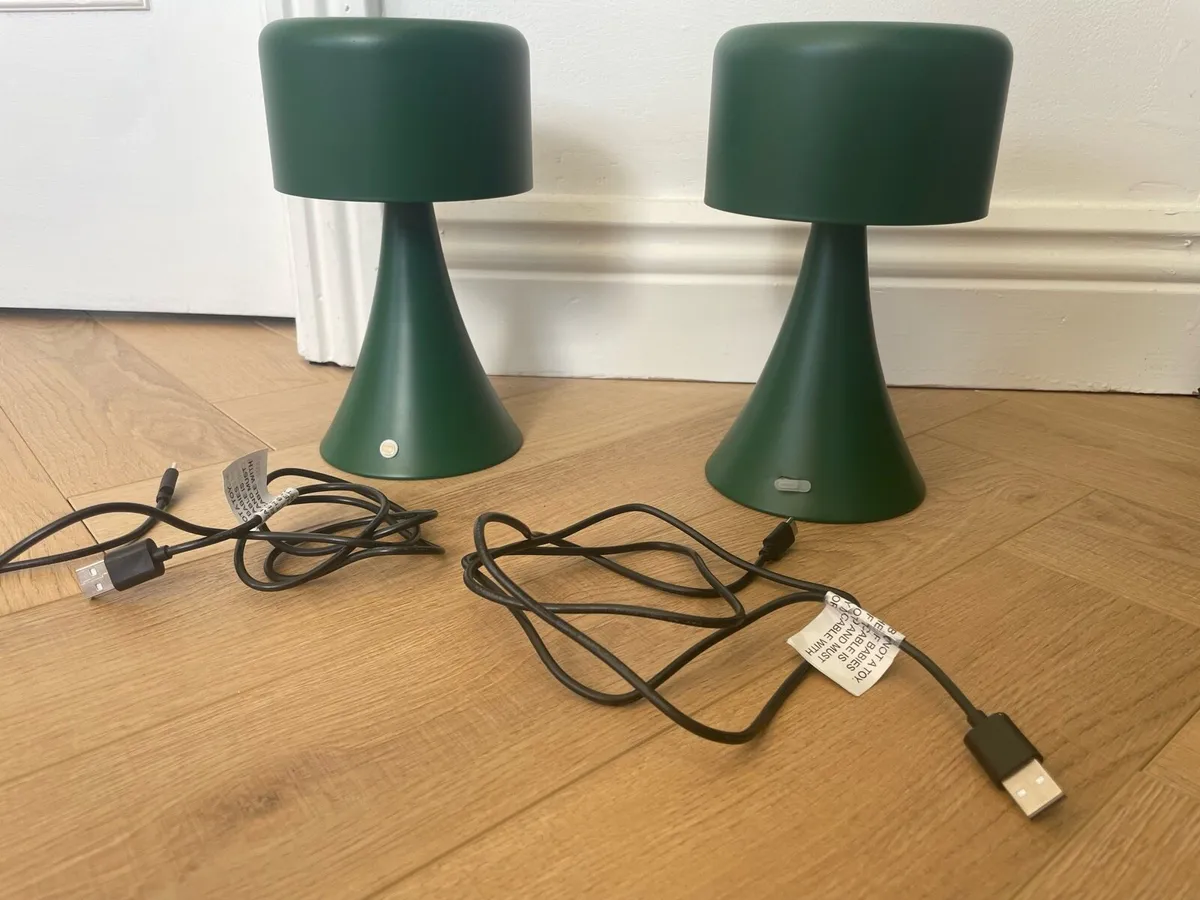 Green Lamps - USB Charged - Image 1