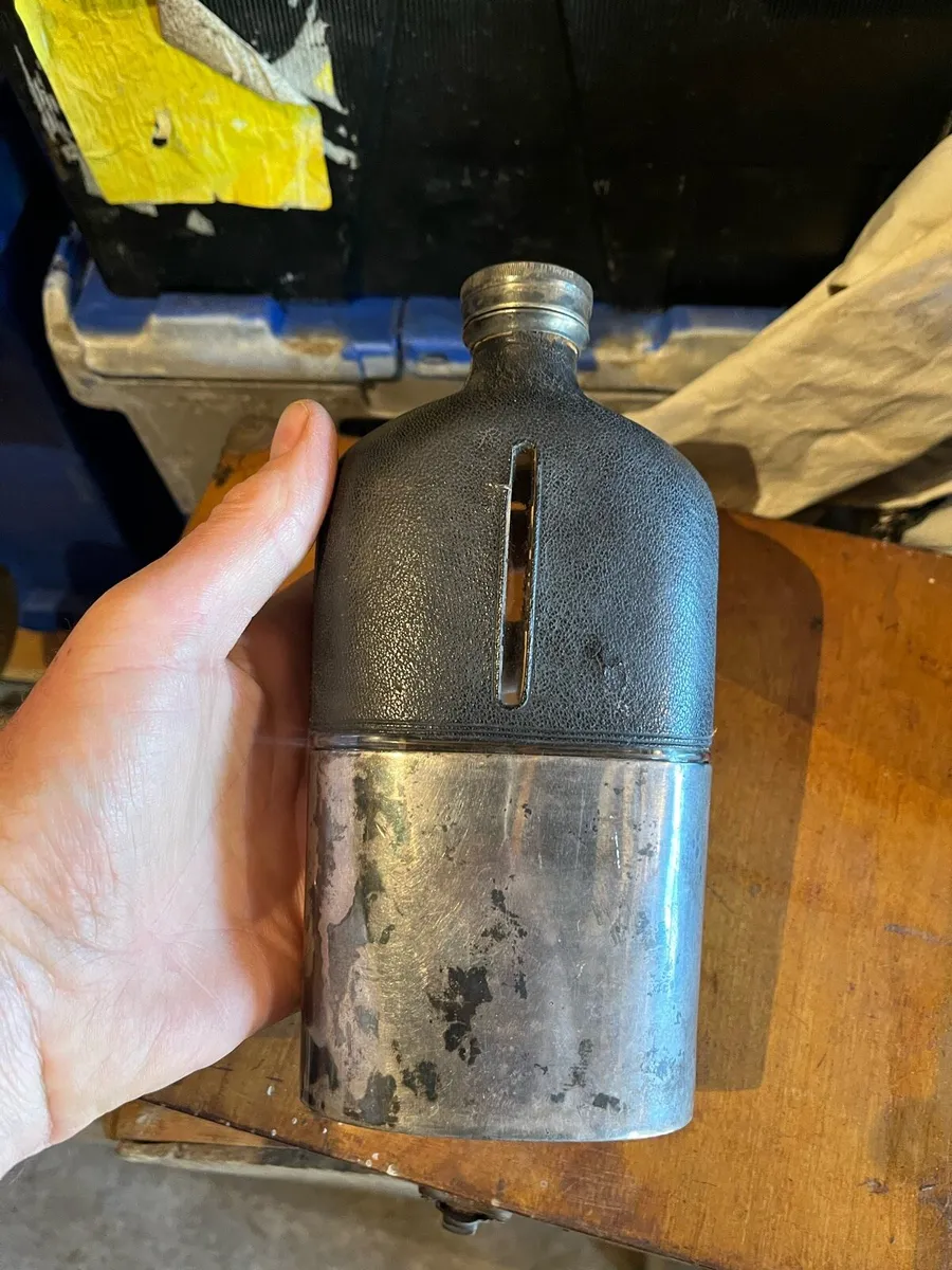 Antique Spirit Flask - Image 1
