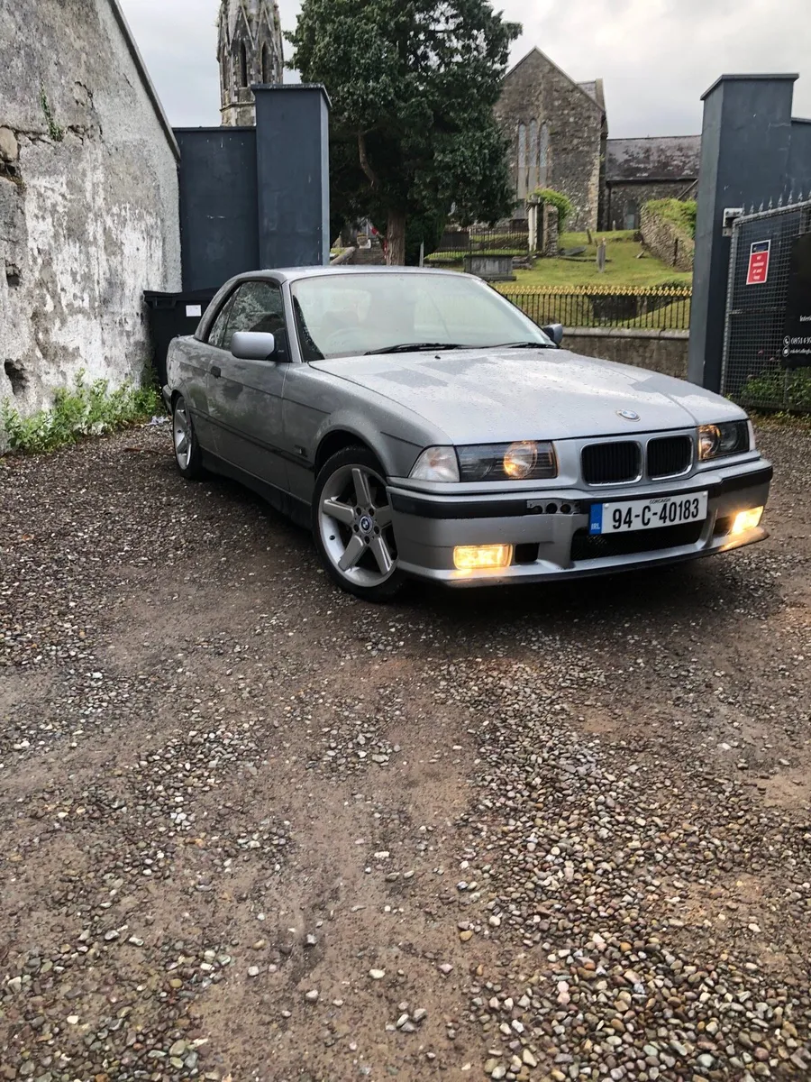 Bmw e36 320i  convertible vintage hardtop - Image 1