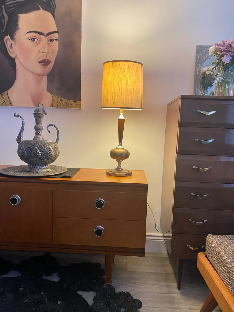 Mid Century Lamp H66cm - Image 4